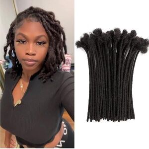 Loc Extension Human Hair Dreadlocks Extension